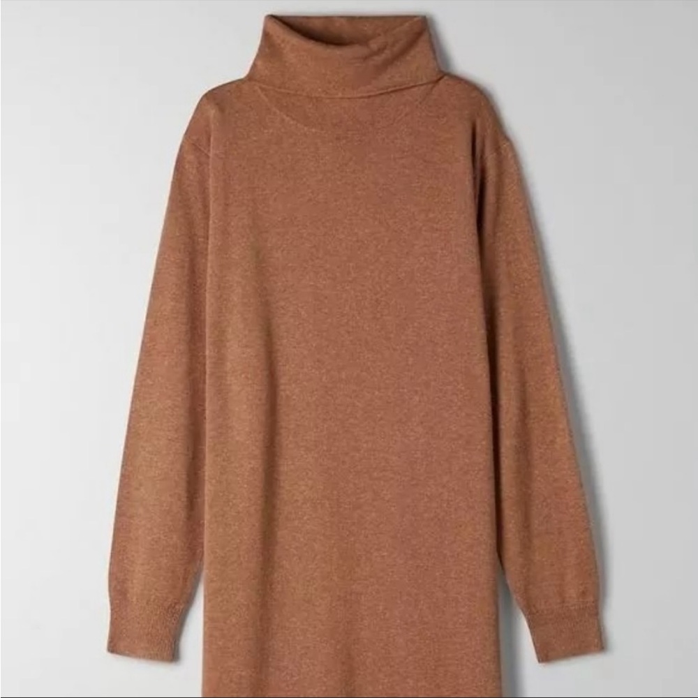 Aritzia Babaton Murray Dress camel